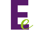 Icône Lettre E
